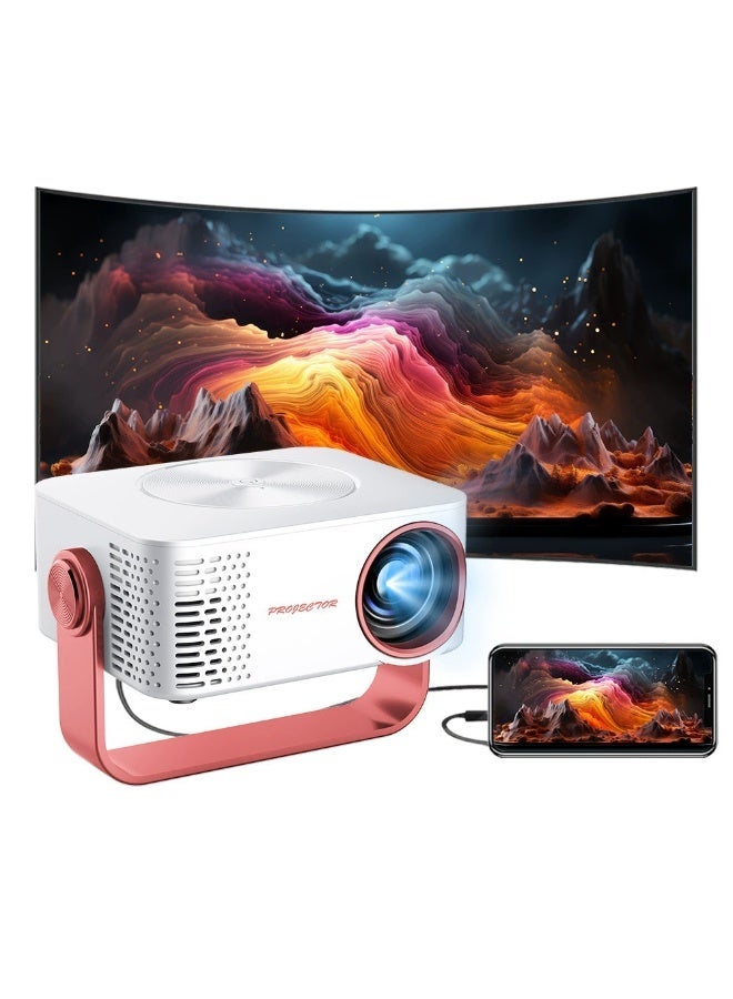 NexusTek 2026 Flagship Smart Portable Projector | 2.4G+5G Dual-Band WiFi, 4K Decoding, 390 ANSI Lumens, Auto Keystone & Focus, HiFi Speaker, Multi-Device Support, Home Theater - Image 1